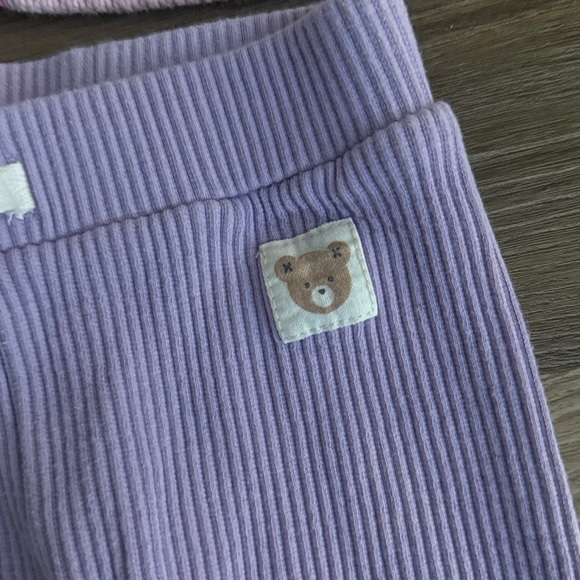 Huxbaby Peeping Pocket Girl Cardigan and knit pants in organic cotton - Picture 8 of 14